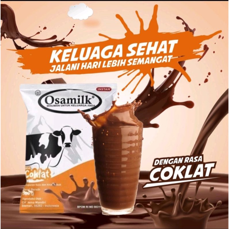 

(VIRAL)susu osamilk coklat susu gemuk penambah berat badan cocok untuk semua usia anak dan dewasa free packing kardus dan bublewrab.