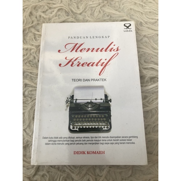 Panduan Lengkap Menulis Kreatif