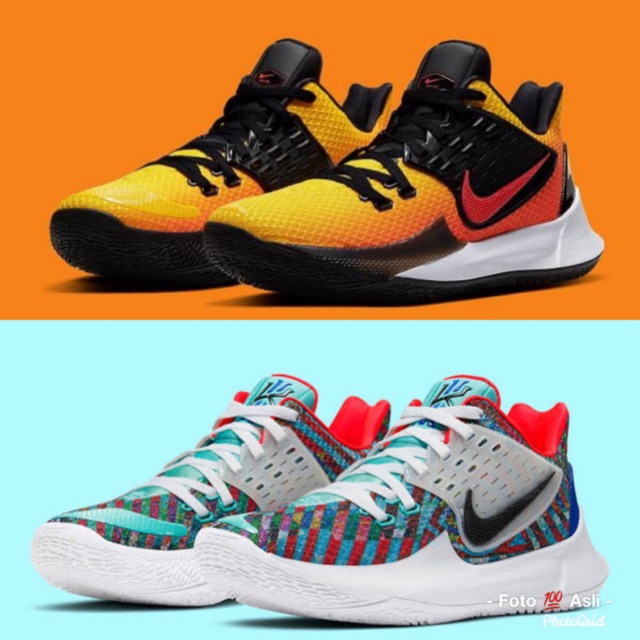 Kyrie Low 2 Sunset / Light Aqua / Sepatu basket irving | Shopee Indonesia