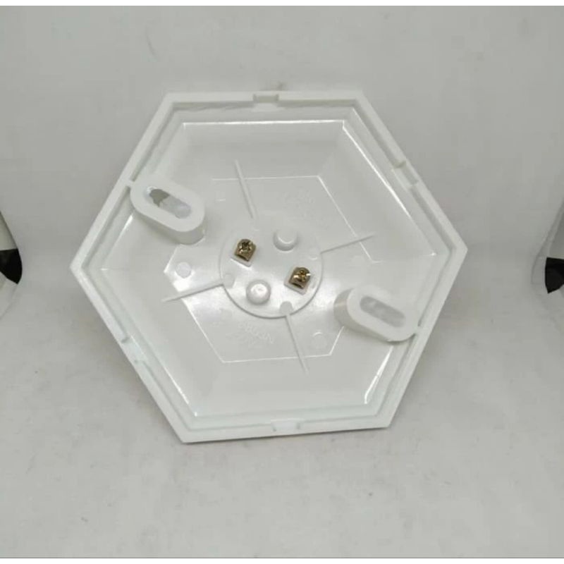 Matsuka Fiting Fitting Plavon plafon tempel TA 8853 kembang besar. Segi 6