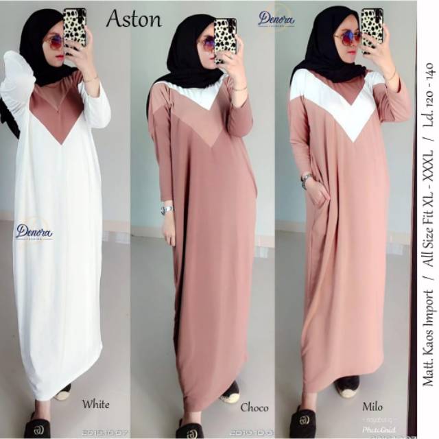 Midi Dress Kaos Import Aston