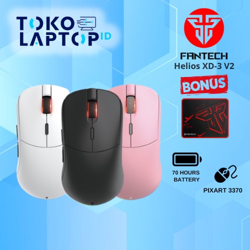 Fantech XD3 v2 Helios Dual Mode Connection Gaming Mouse