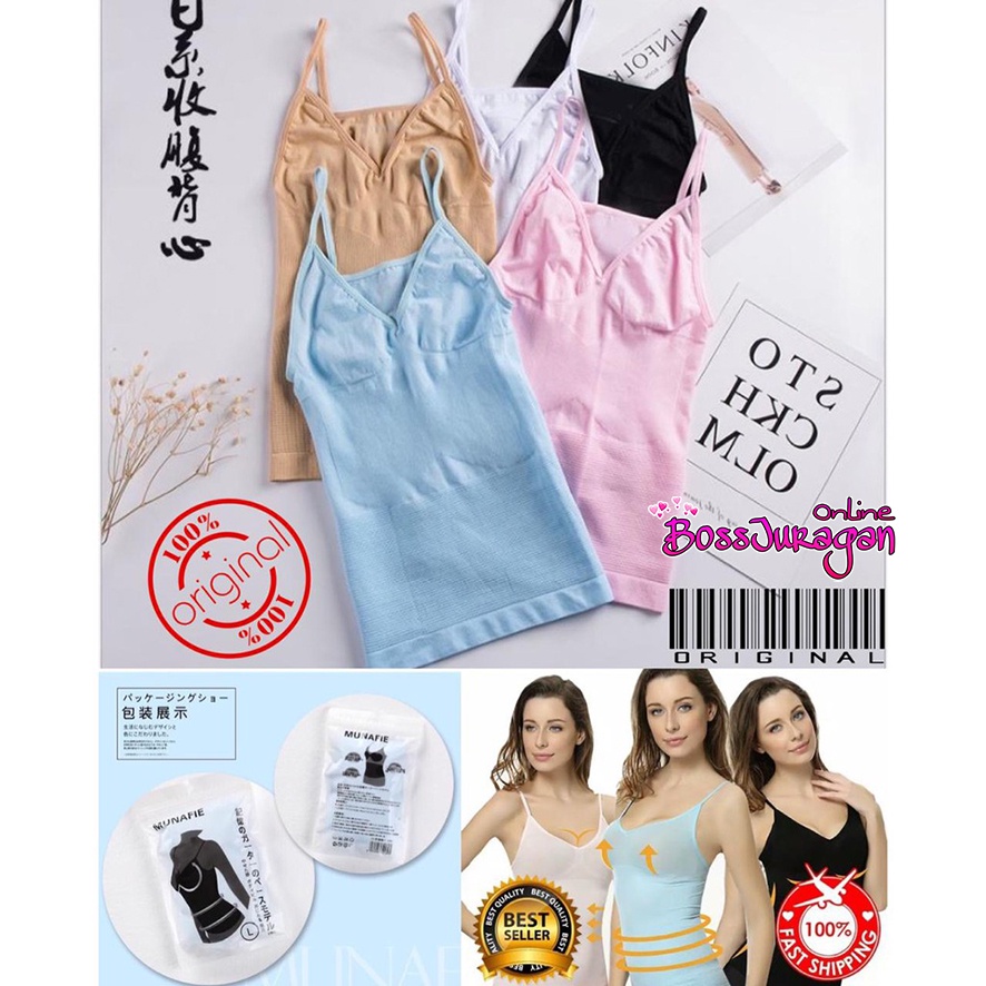 (BOSS) CAMISOLE MUNAFIE / MUNAFIE BAJU CAMISOLE IMPORT