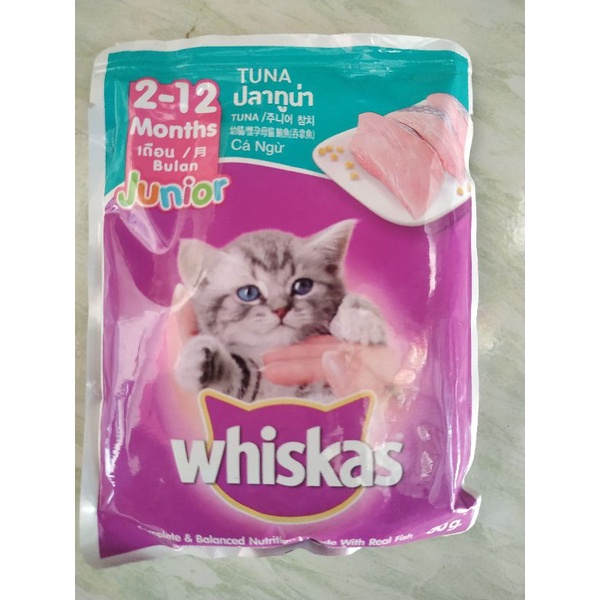 WHISKAS JUNIOR (TUNA)