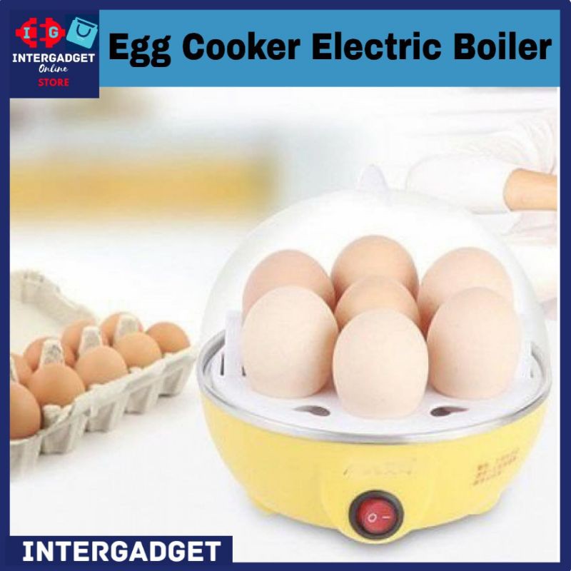 Pemasak Telur Electric Egg Cooker Boiler Alat Rebus Telur
