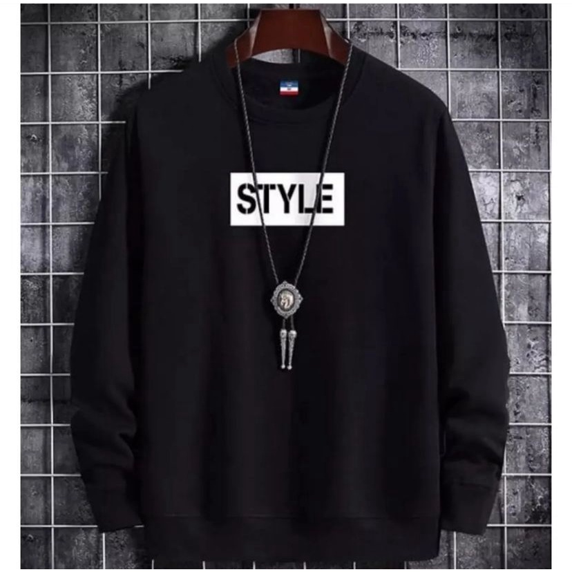 STYLE SWEATER BASIC CREWNECK OBLONG PRIA