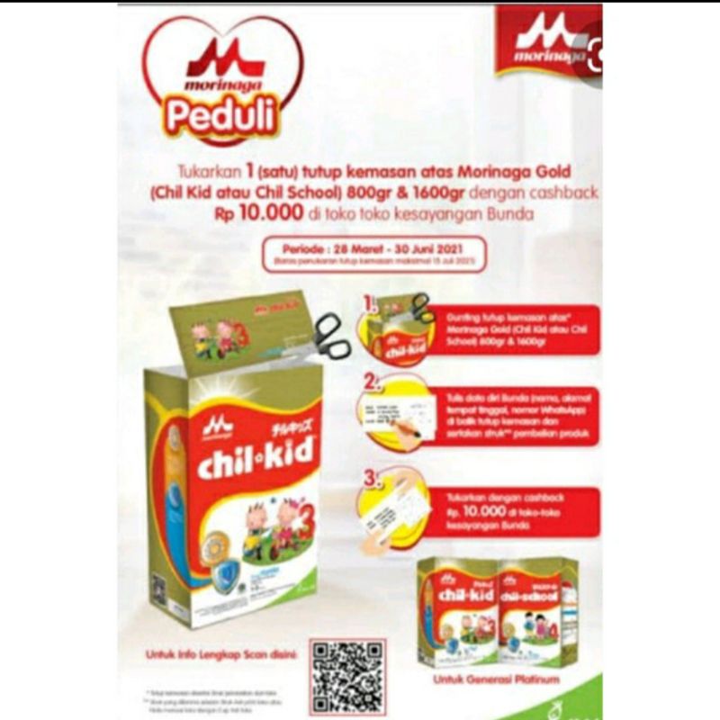 CHILKID GOLD 3  1600 / 800 Gr Susu Pertumbuhan Untuk Anak Usia 1 - 3 Tahun