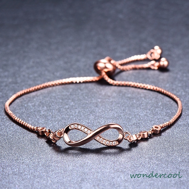 Korea Titanium Emas Gelang Hypoallergenic Adjustable Wanita Fashion Gelang Perhiasan Aksesoris Hadiah-Won