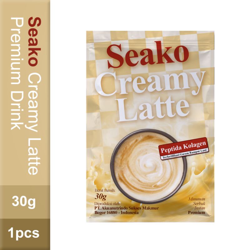 

SEAKO Minuman Instan Varian Creamy Latte