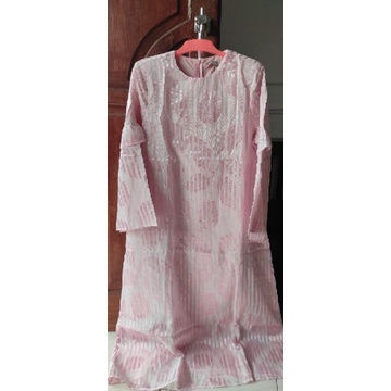 gamis pink