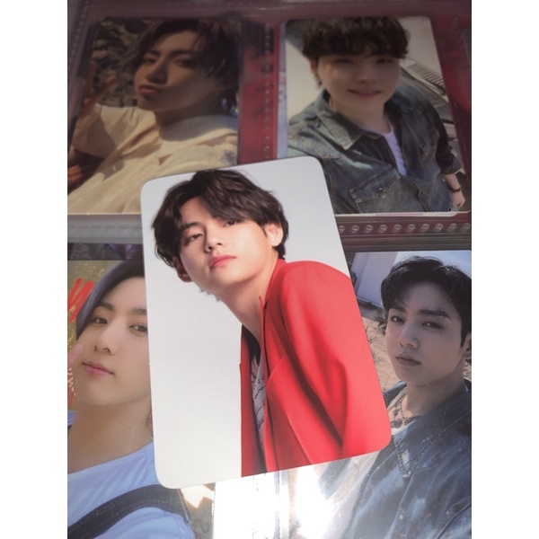 PHOTOCARD OFFICIAL BENEFIT DICON MAGAZINE TAEHYUNG V BTS