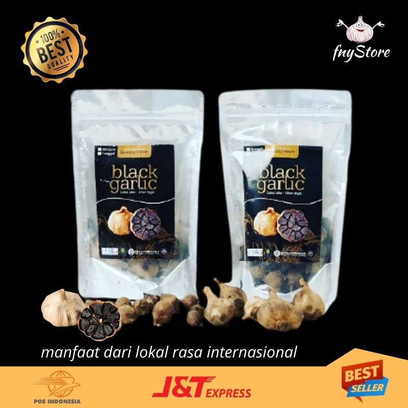 Bawang putih oven hitam tunggal lanang 70 gr.