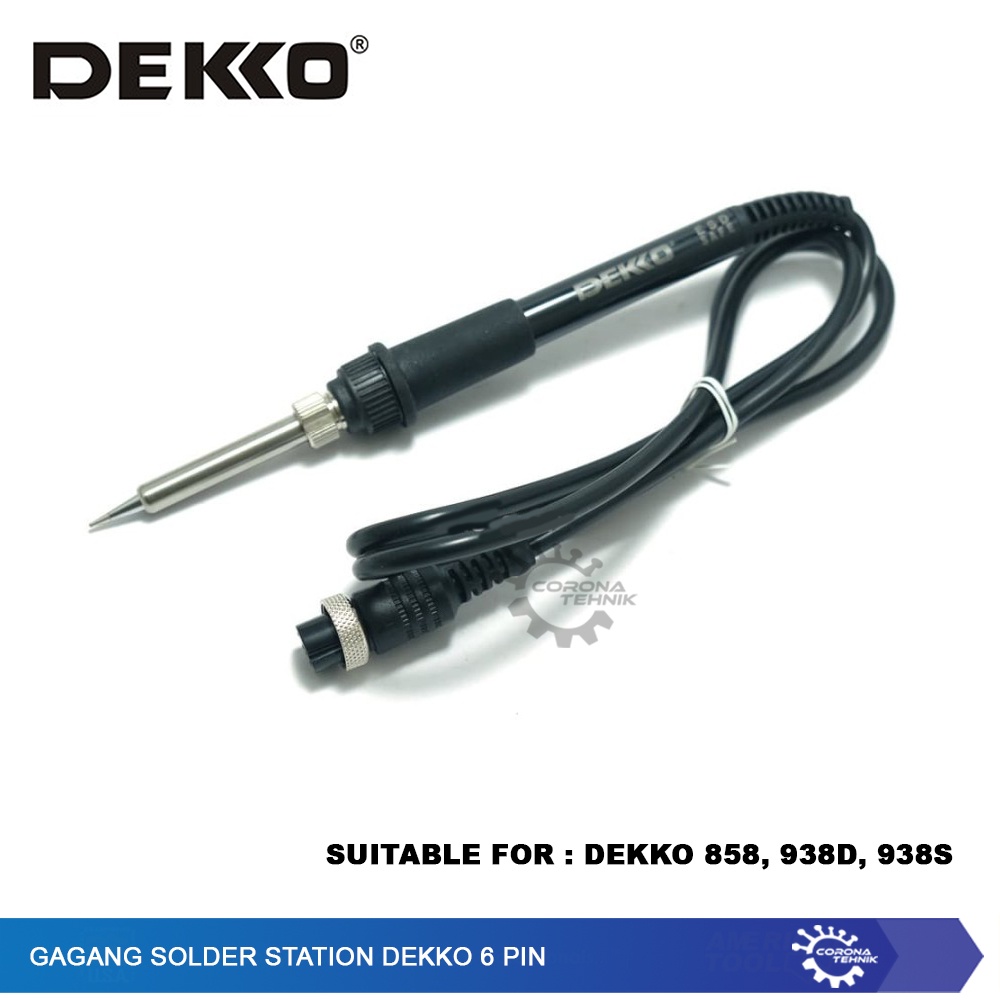 Gagang Solder Station Dekko 6 Pin