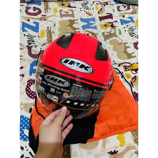 Jual Helm INK STILLO RETRO SOLID DOUBLE VISOR