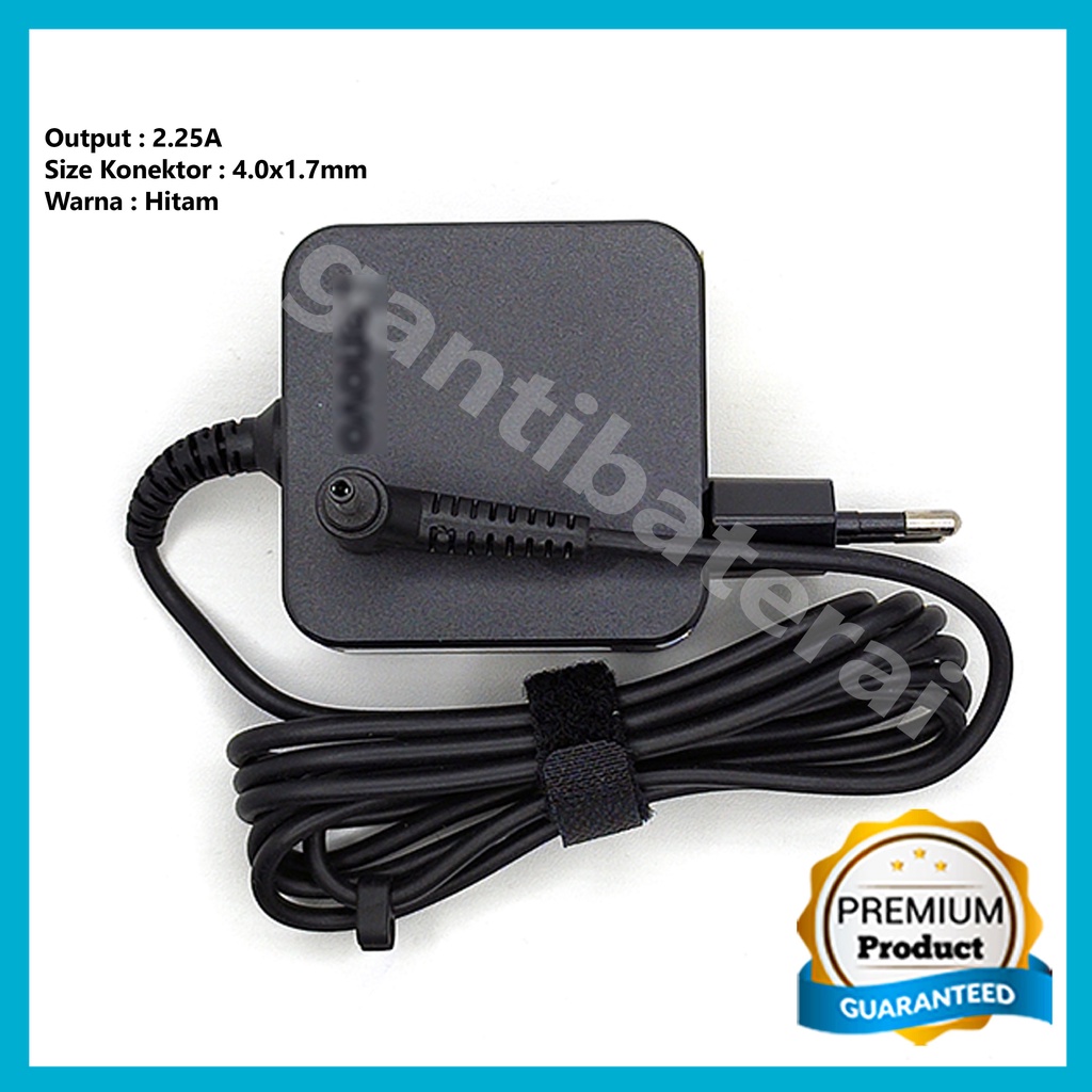 Adaptor Charger Lenovo Ideapad  2.25A 4.0x1.7mm