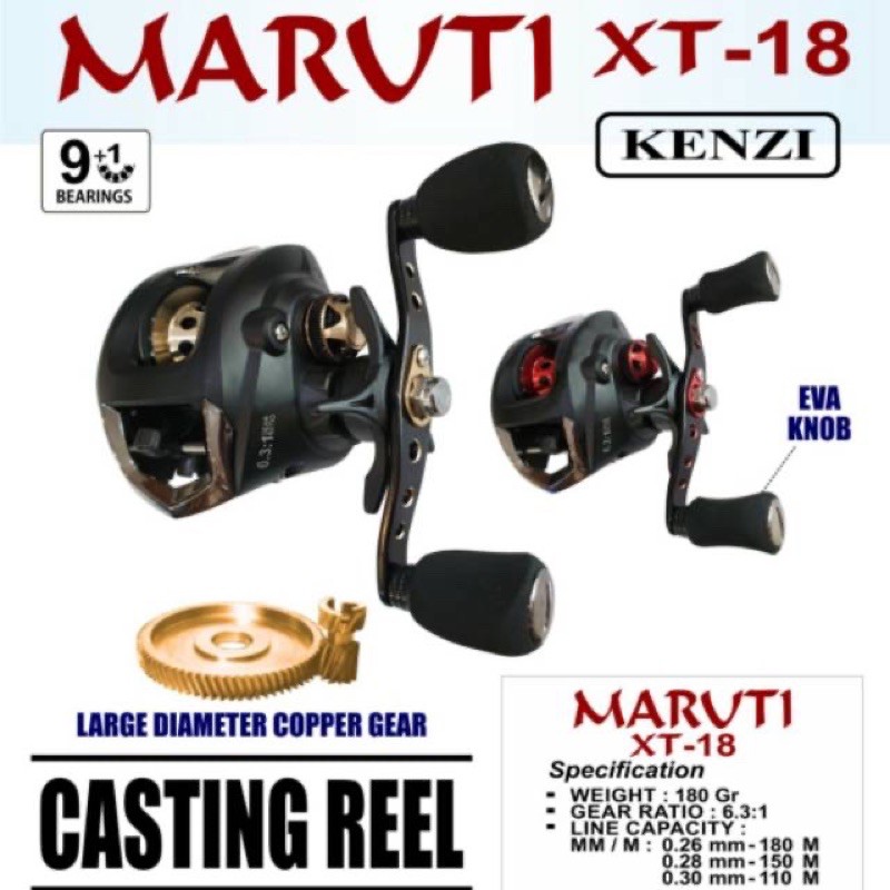 REEL BC KENZI MARUTI XT-18
