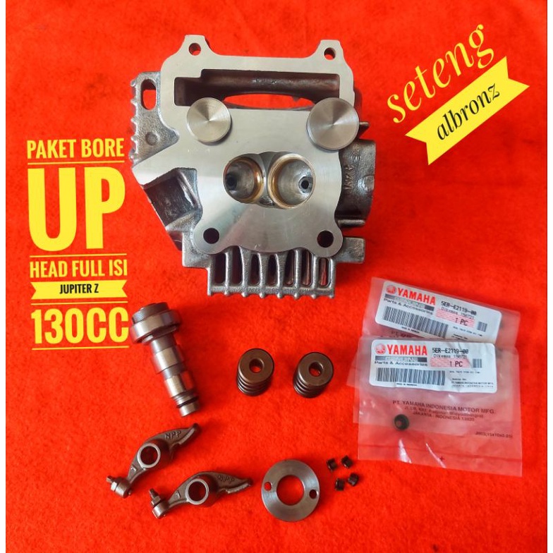 PAKET HEAD/KOP BORE UP JUPITER Z 130CC TEMLAR STD