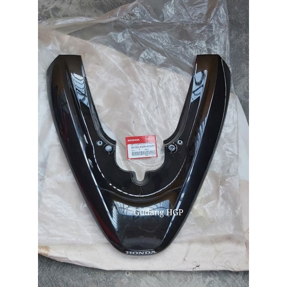Set ILLust Cover RR Grab Black Cover Behel Belakang PCX125/150 CBU 2009-2013 84155-KWN-900ZN Ori Hon