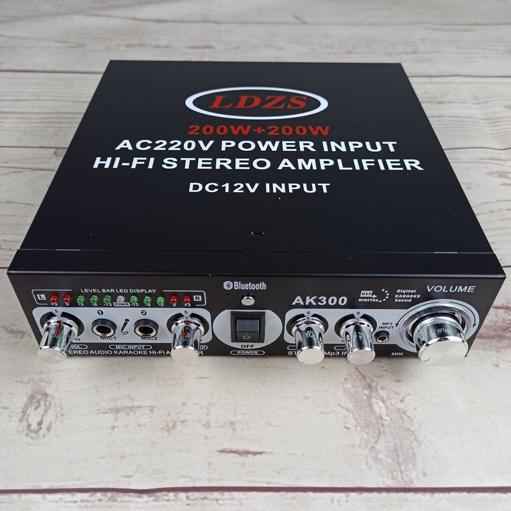 Amplifier EQ Audio bluetooth | penguat daya audio