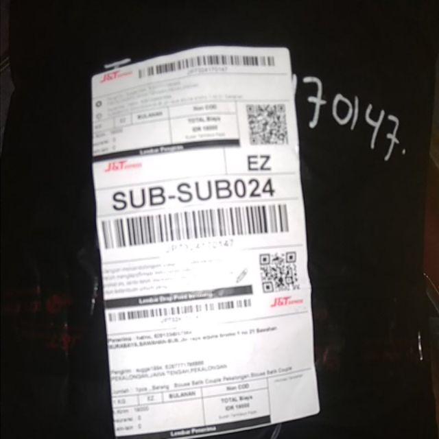 Blouse Batik Couple Pekalongan