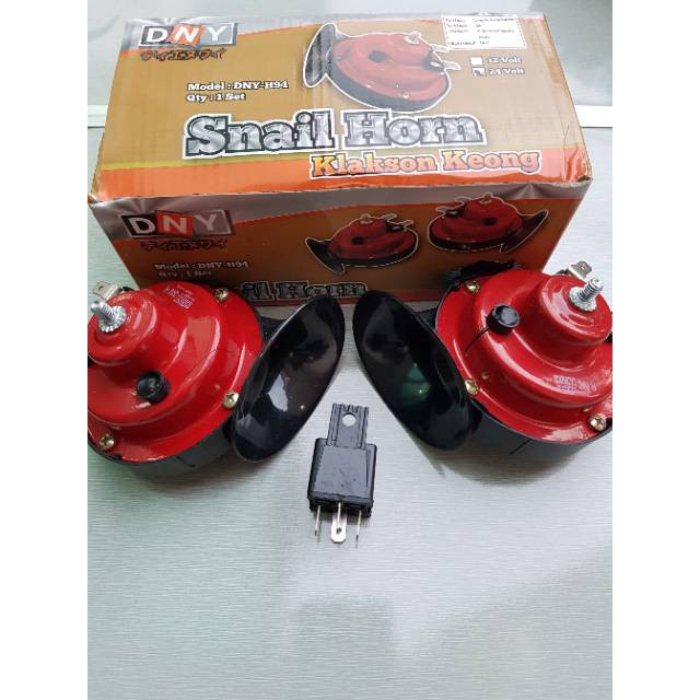 Klakson keong Truck 24 Volt