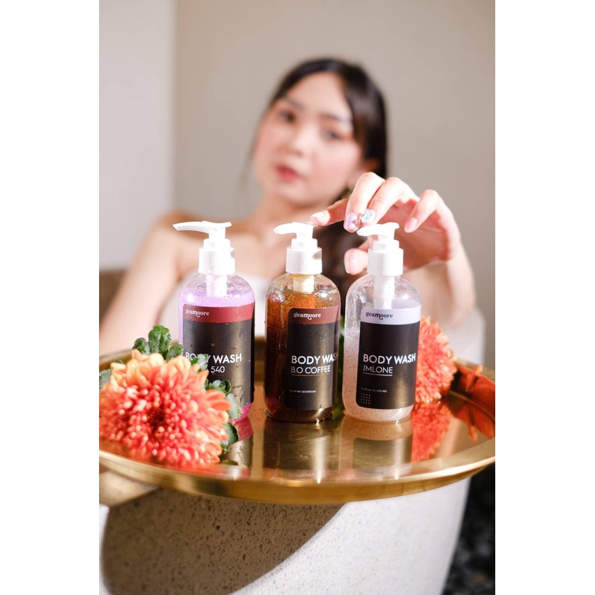 BODY WASH GEAMOORE 100ML / 250ML SABUN MANDI CAIR BY GEAMOORE SABUN PENCERAH KULIT GEAMORE BODY WASH