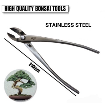 Gunting Dahan Bonsai Miring dan Cembung Catok Catut Bonsai Stainless Steel Gunting Tanaman