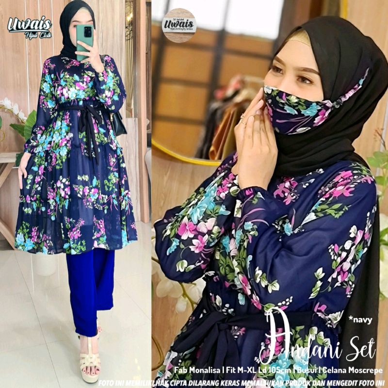 Tunik Andani set by Uwais
