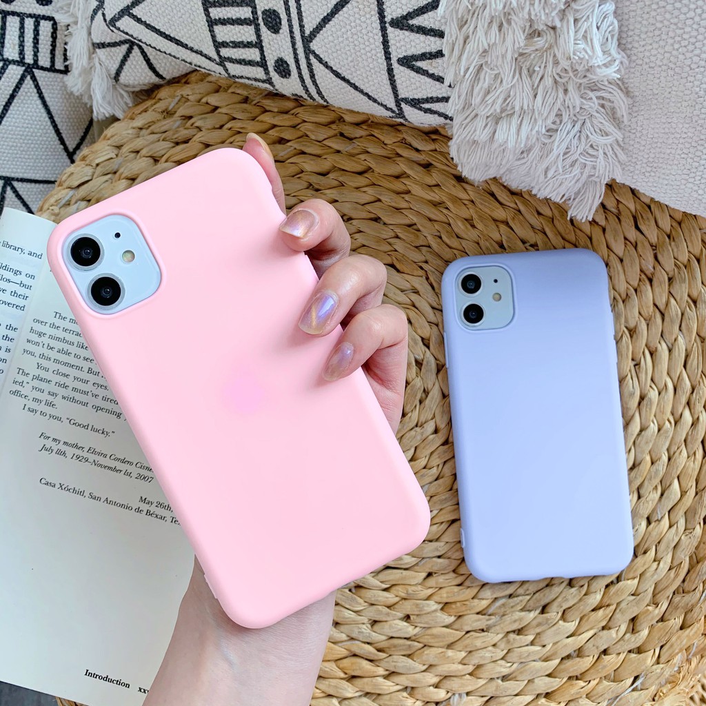 Vivo - Softcase Silikon Macaron Warna Warni/ Casing Candy Polos/ Case Macaroon