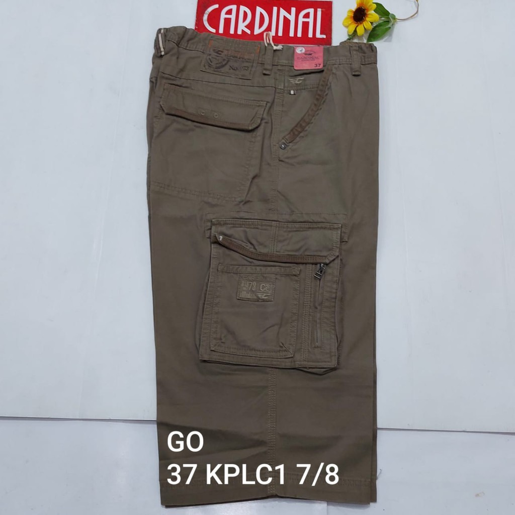 BB 37-C KPL CARDINAL KEMPOL CASUAL Celana Pendek Kempol Fashion Pria Brand Kekinian