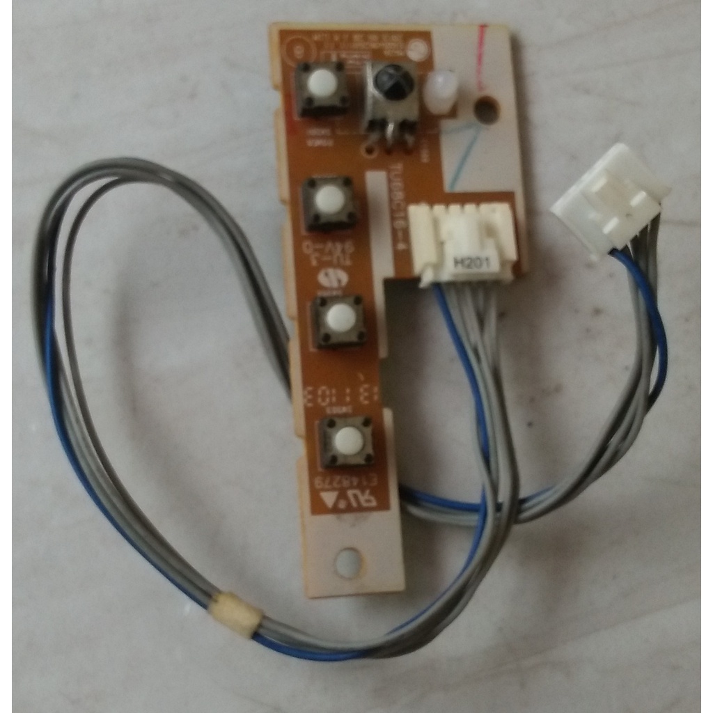 Sensor Remot - Panel Switch - Tombol TV LED LG 22MN42A