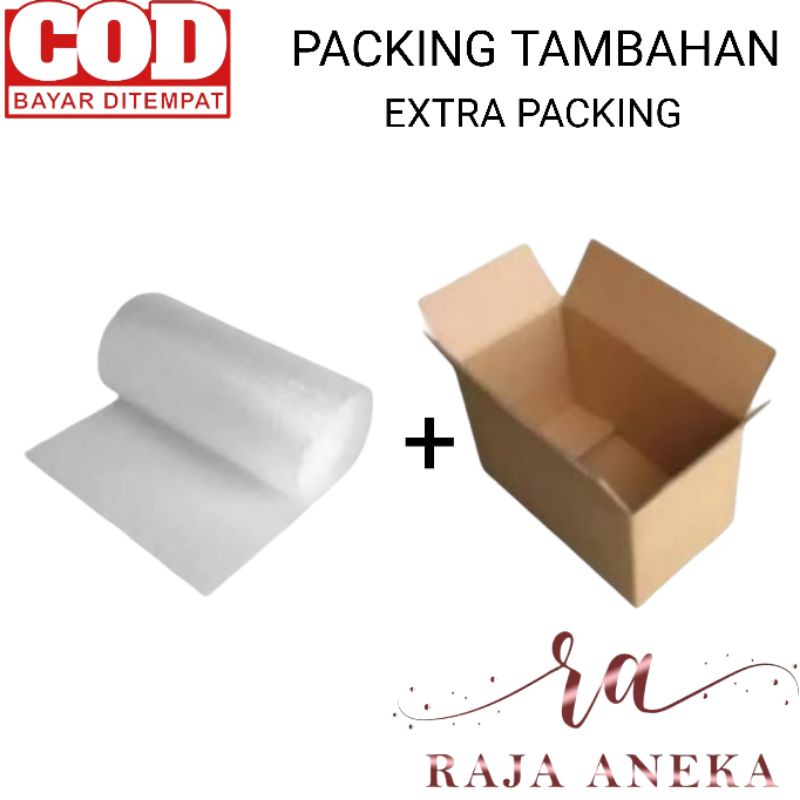 

TAMBAH BUBBLE WRAP UNTUK SAFETY DAN KEAMANAN EXTRA PACKET DUS