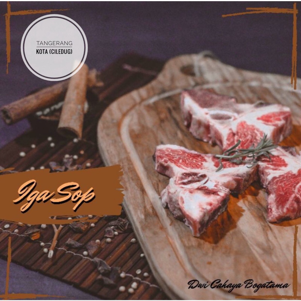 

Iga sop tulang belakang 1kg