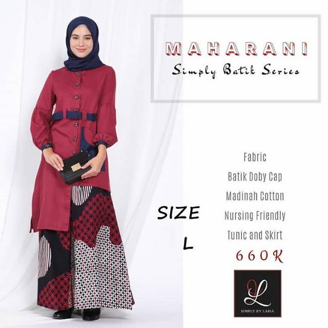 SETELAN BAJU WANITA MAHARANI by SIMPLY LAISA SETELAN MODERN CANTIK IBUINDUNG