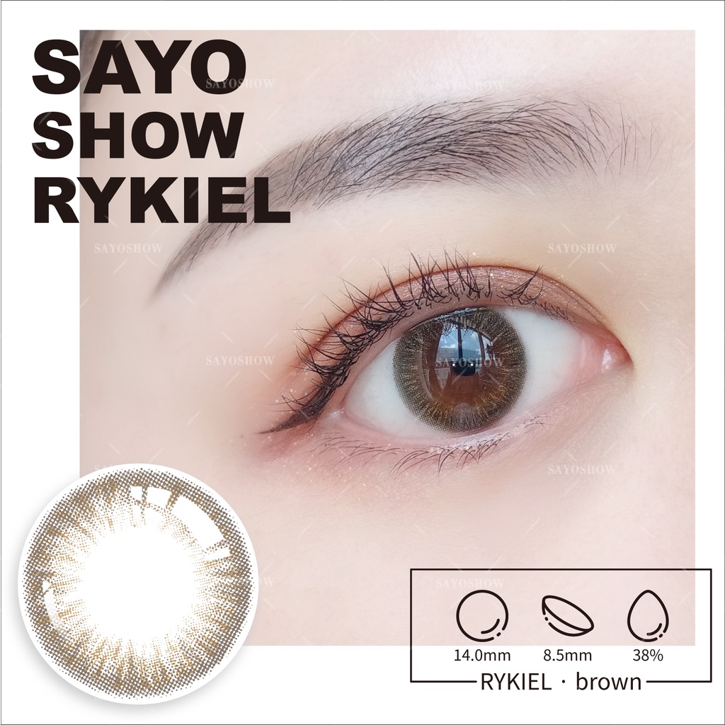 SAYOSHOW - Softlen RYKIEL Normal, Minus 1.00 S/D 8.00 (14 mm)