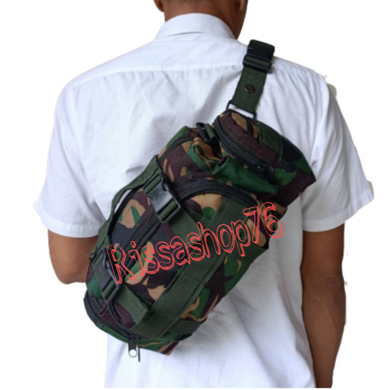 Tas Waist Bag Tactical Army Loreng Malvinas