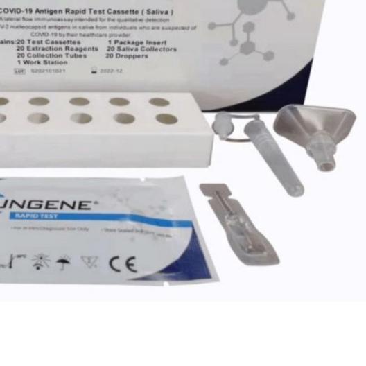 ➾ Lungene Saliva Air Liur Swab Antigen | Alat Tes Swab Saliva ✷