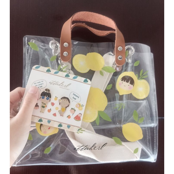 Ittaherl bag & pin