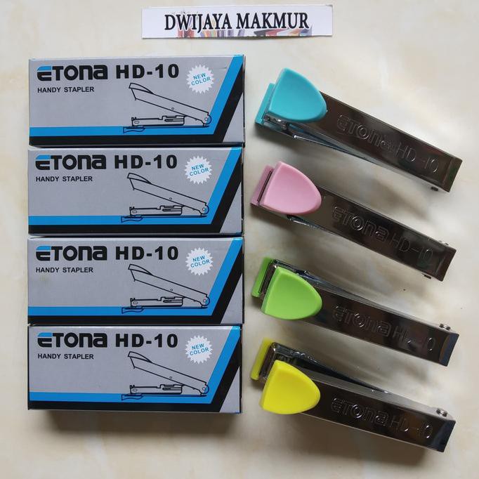 

Stapler Kecil Etona Hd-10 Dwija522 Segera Dapatkan