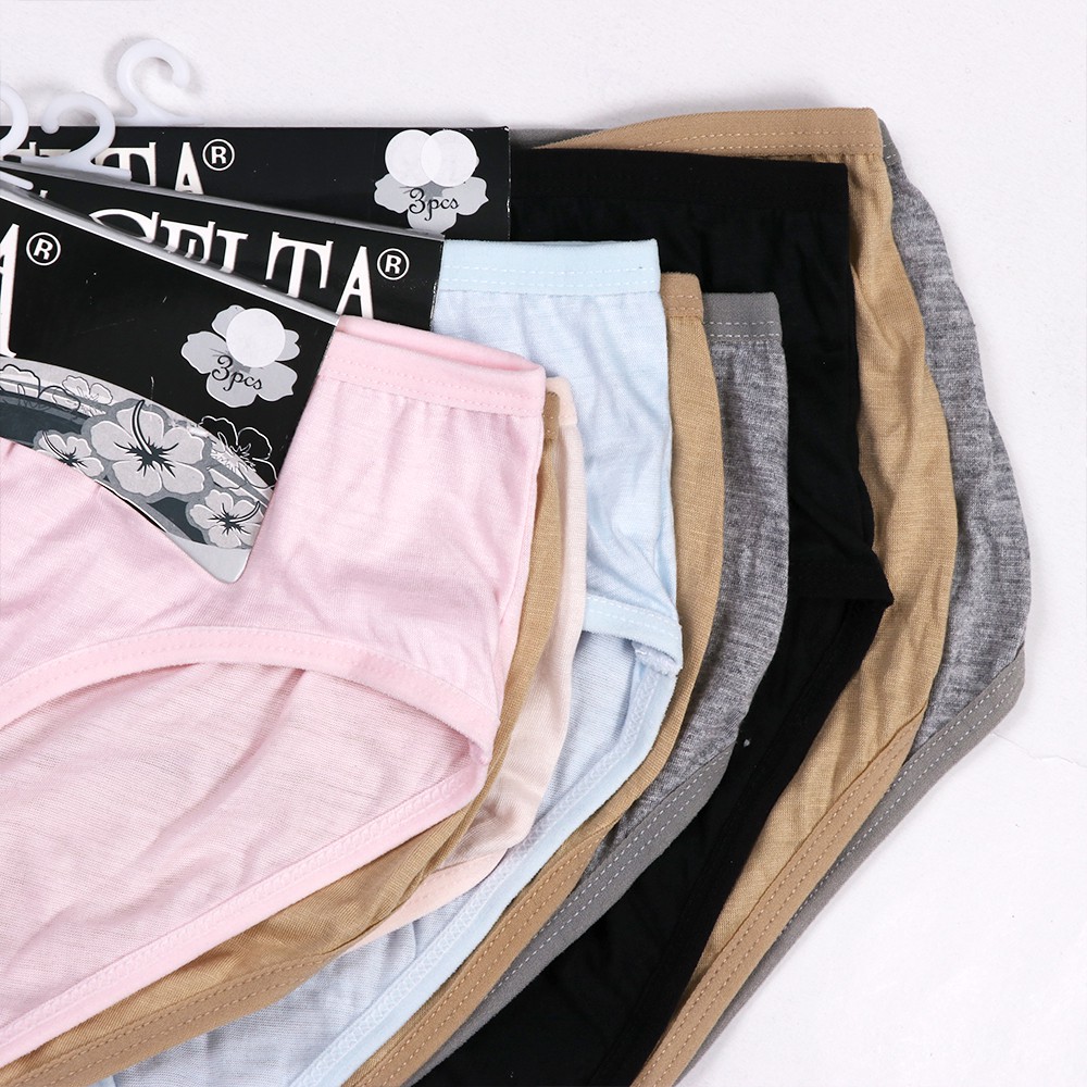 Scelta - 3Pcs Celana Dalam Wanita Basic Cd Paket Sc Sae 038 thumbnail 2