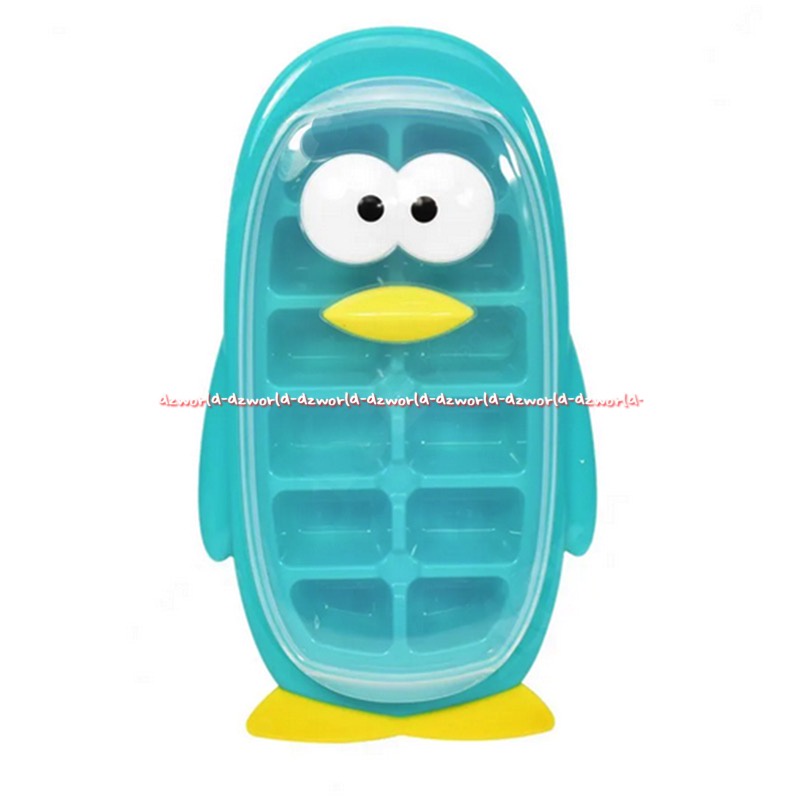 Joie MSC Chill Cube Tray Tempat Cetakan Batu Es Model Penguin Pink  Hijau Tosca Unique Piguin Ice Cube