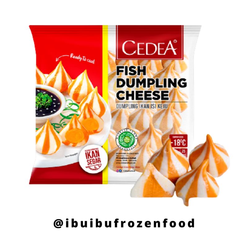 

CEDEA DUMPLING CHEESE 500 GRAM