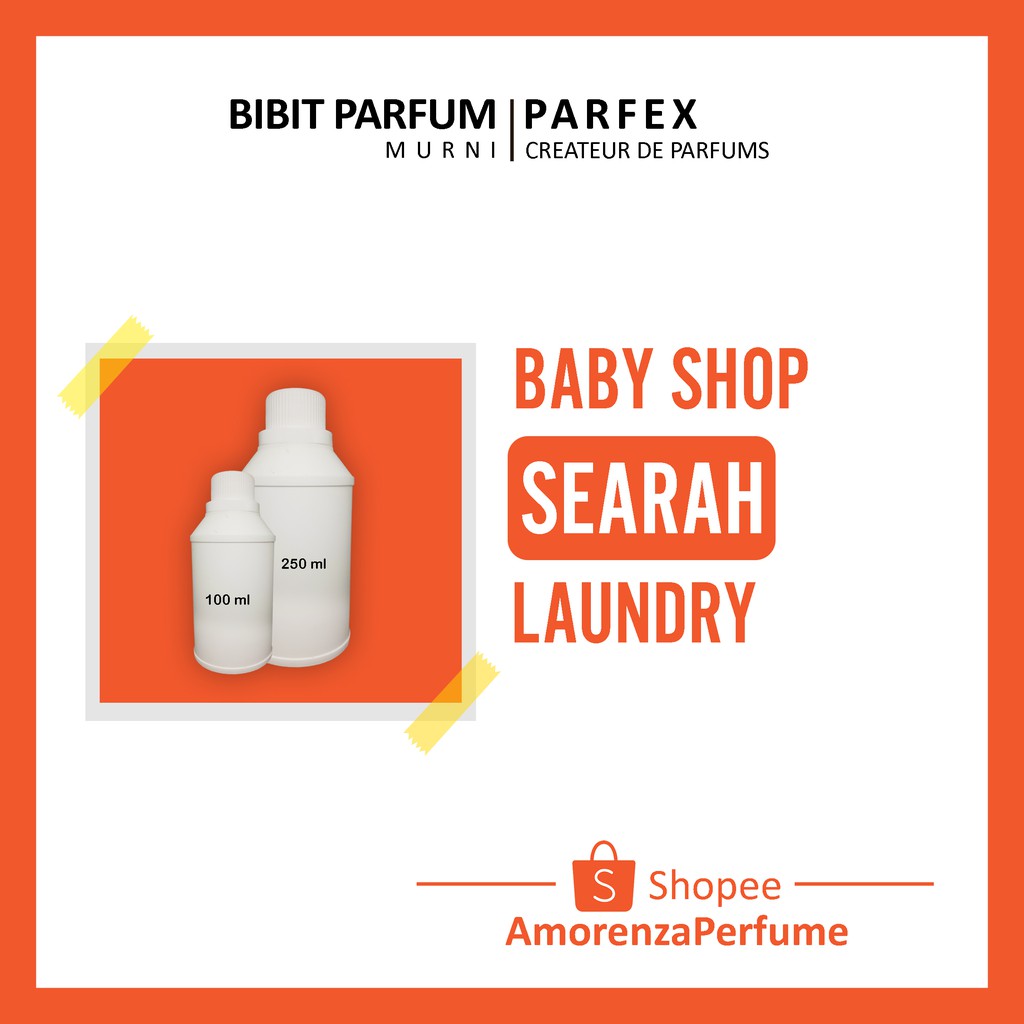 BABY SHOP BIBIT PARFUM PARFEX ORIGINAL 100% MURNI TANPA CAMPURAN / BIBIT PARFUM / BIBIT MINYAK WANGI / PARFUM PRIA TAHAN LAMA ORI / PARFUM WANITA TAHAN LAMA ORI