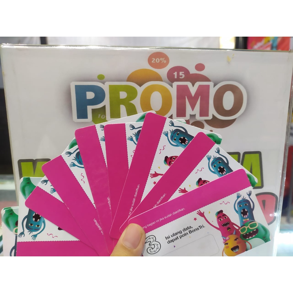 VOUCHER TRI 6GB 5HARI NEW