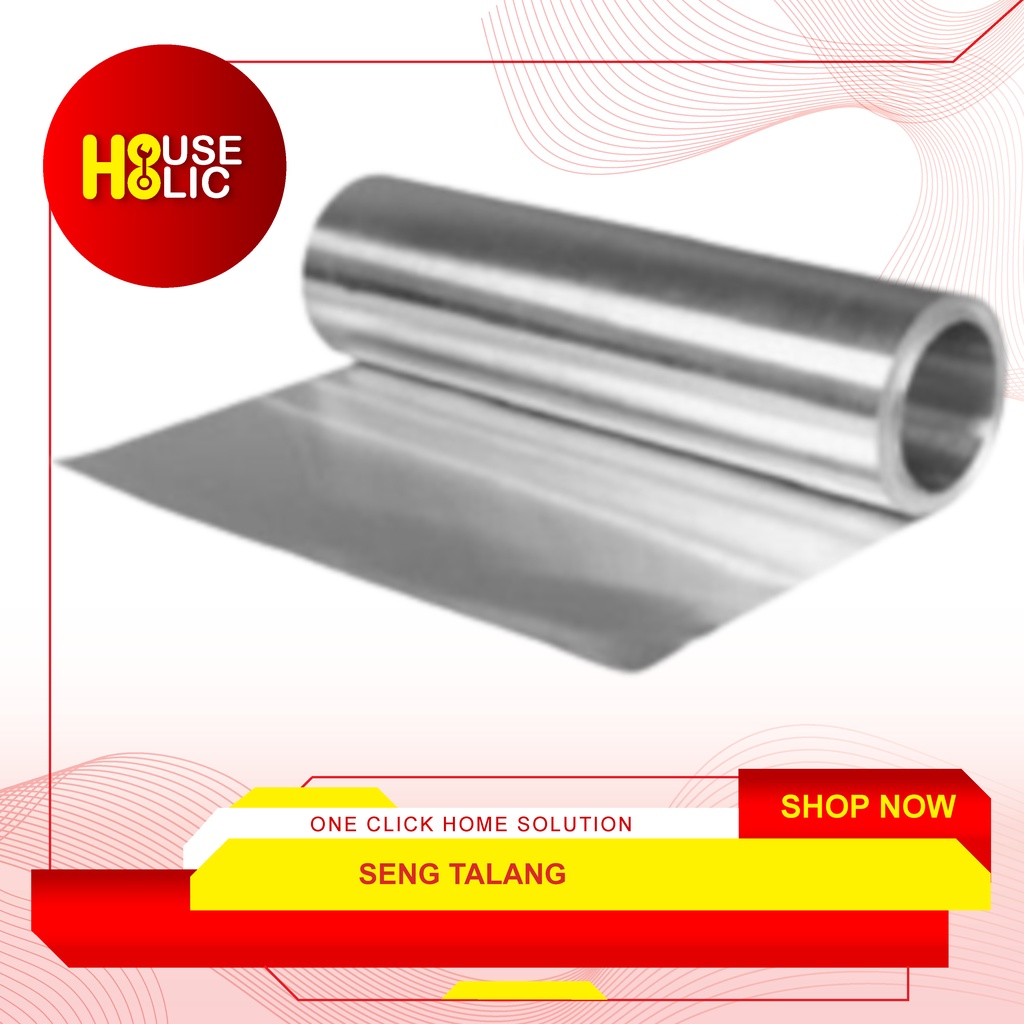 Talang Seng Licin Aluminium Tebal 0,25mm Flat Sheet Plat Talang