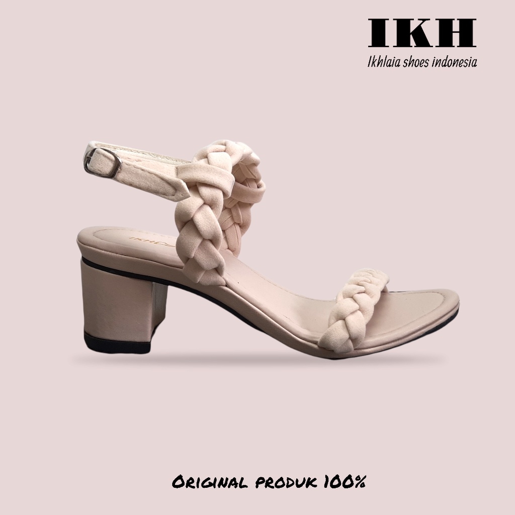 Ikhlasia Sandal Wanita Hak Tahu Kepang HT61