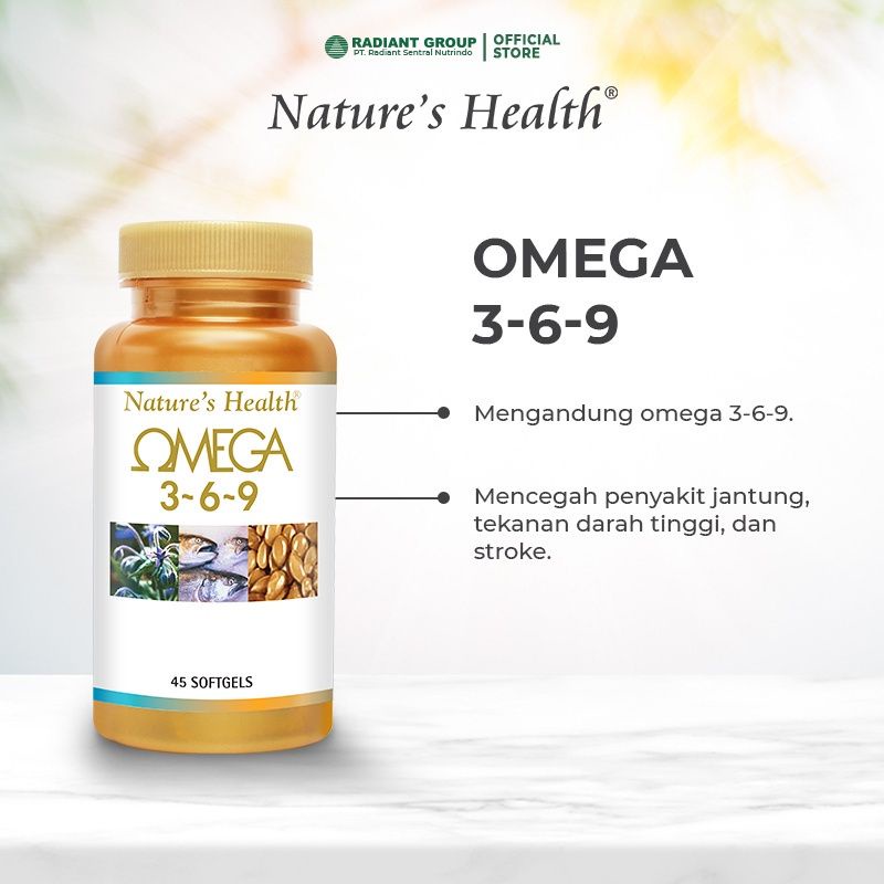 NAture's  Health omega 3,6,9 [45softgel]
