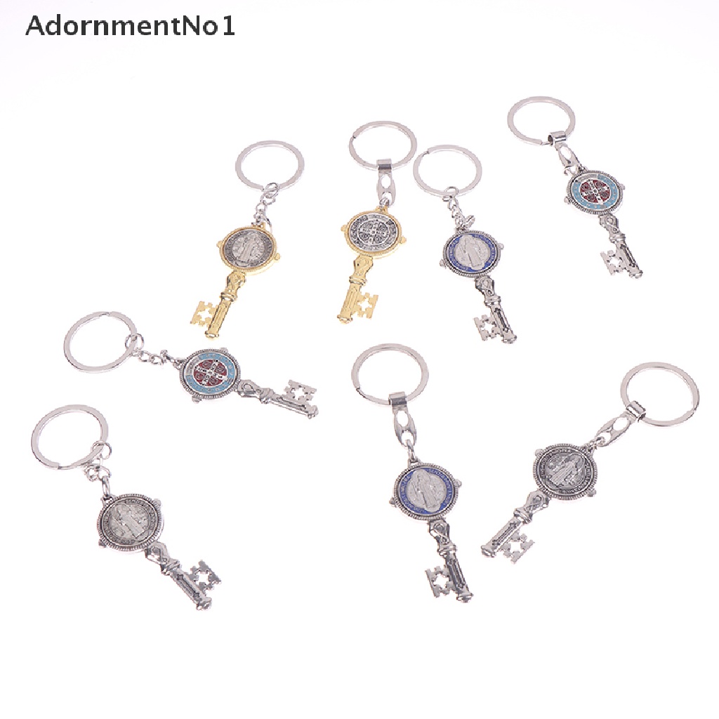 (AdornmentNo1) 1pc Gantungan Kunci Bentuk Kunci Bahan Metal