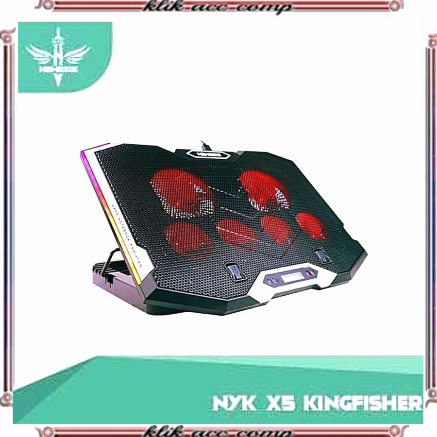 COOLER PAD 6 SUPER FAN GAMING NOTEBOOK KINGFISHER NYK NEMESIS X5