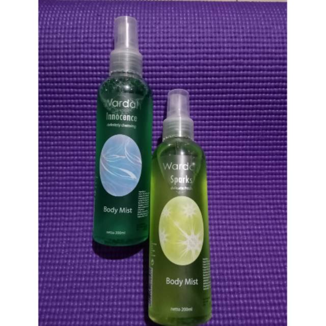 Wardah body mist 200ml